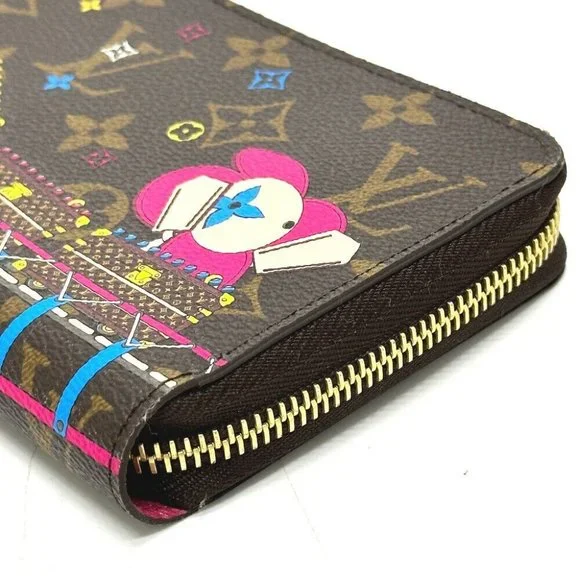 LOUIS VUITTON Monogram Vivienne Amusement Park Zippy Wallet - Picture 12 of 15